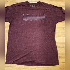 Hurley Men's Maroon T-Shirt